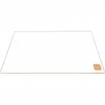 250mm x 300mm Borosilicate Glass Plate Bed for Qidi X-Max 3D Printer