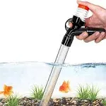 Aquarium Gravel Cleaner Fish Tank Kit Long Nozzle Water Changer for Water Cha...