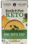 Kettle & Fire Keto Bone Broth Soup, Broccoli Cheddar - 16.9 oz