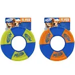 Toss and Tug Ring Dog Toy, Flying Disc, Lightweight, Durable and Water Resist...