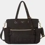 TWELVElittle Carry Love Diaper Bag Tote - Black