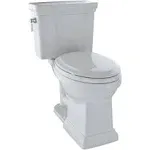 Toto CST404CEFG#11 Colonial White Promenade II Elongated 1.28 GPF Two-Piece Toilet with CEFIONTECT