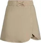 Nautica Girls School Uniform Pull-On Scooter Skirt with Undershorts, Knit ...