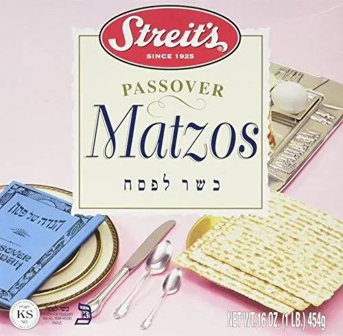 Streit's Passover Matzos - 16 oz box