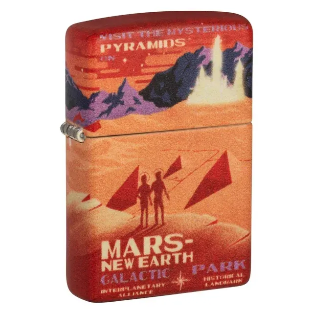 Zippo Mars- New Earth Design 540 Color Pocket Lighter