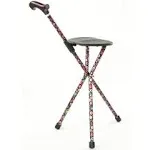 Switch Sticks Folding Walking Cane with Seat