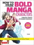 Ebimo How to Draw Bold Manga Characters (Paperback)