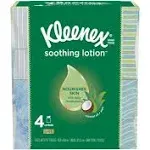 Kleenex Soothing Lotion Tissues, 3-Ply - 65 tissues