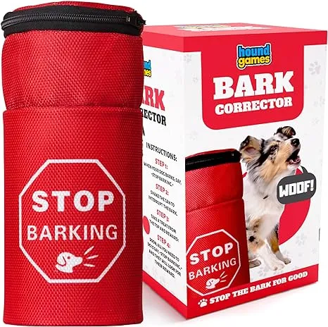 HOUNDGAMES Dog Shaker Can, Stop Barking, Dog Bark SILENCER, Barking Deterrent ...