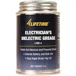 4LIFETIMELINES Dielectric Silicone Grease Waterproof and Non-Conductive Lubricant for Electrical and Automotive Applications