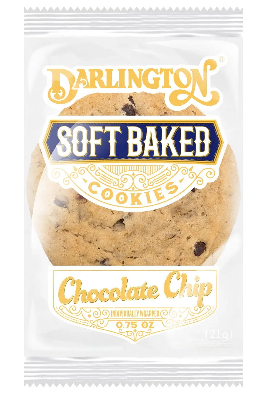 Darlington Farms Cookie Chocolate Chip Individually Wrapped 216-Count .75-Ounce Packages (Pack of 216)