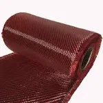 Kevlar/Carbon Fiber Aramid 4 inch x 5 ft Red