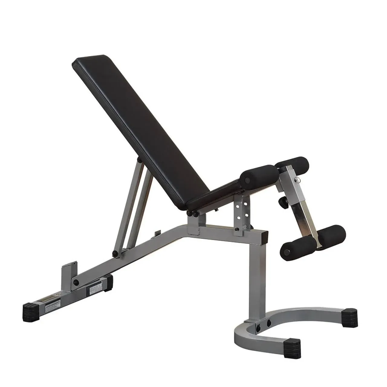 Powerline by Body-Solid (PFID130X) Adjustable Weight Bench - Flat to Incline/Decline Positions with Leg Hold, Home Gym Strength Training