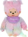 Sekiguchi 242153-Original Monchhichi Girl, 10208803, Multi-Colour