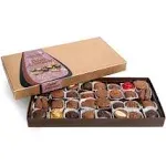 Anthony Thomas, Milk and Dark Chocolate Deluxe Assortment, Milk Chocolate, Soft Centers, Nuts, Toffee and Caramels, Gift Box (32 Pieces)