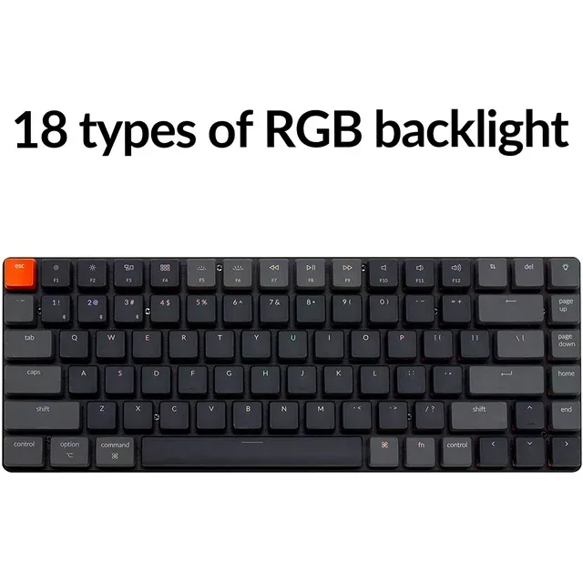 Keychron K3 75% Layout Bluetooth Wireless Mechanical Keyboard Ultra-Slim Low Profile Gateron