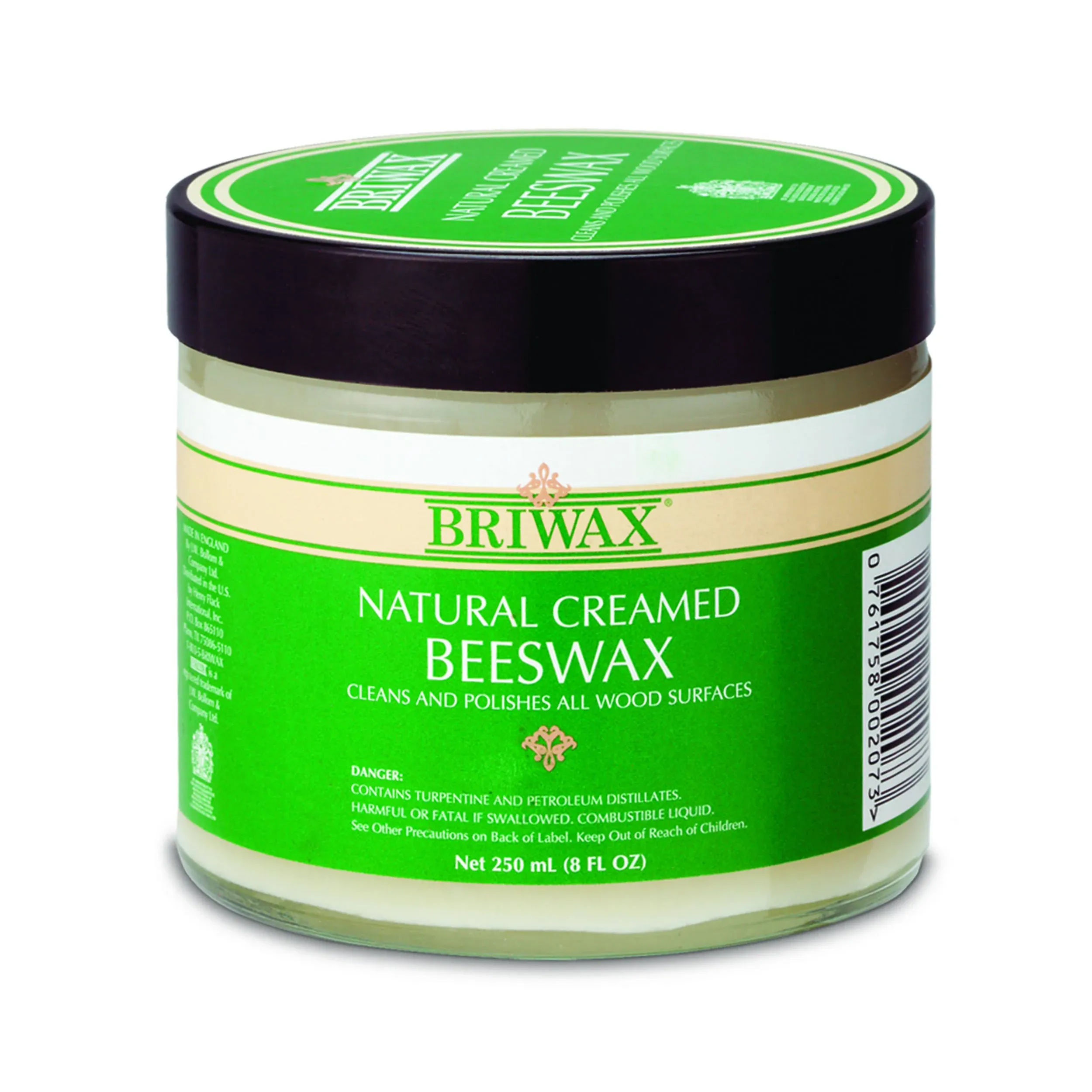 Natural Beeswax Creamed 8 oz