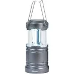 Dorcy 41-6527 Pop-Up COB Lantern, AA Battery, LED Lamp, 500 Lumens Lumens, Black/Gray