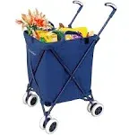 Versacart Folding Utility Cart - Navy