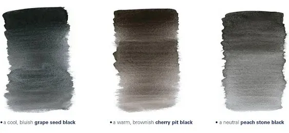 Schmincke Liquid Charcoal - Cherry Pit Black 35 ml