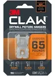 65 lbs. Drywall Picture Hanger with Spot Markers (Pack of 2-Hangers and 2-Markers)