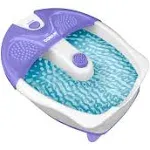 Conair Foot Pedicure Spa with Soothing Vibration Massage, Purple/White