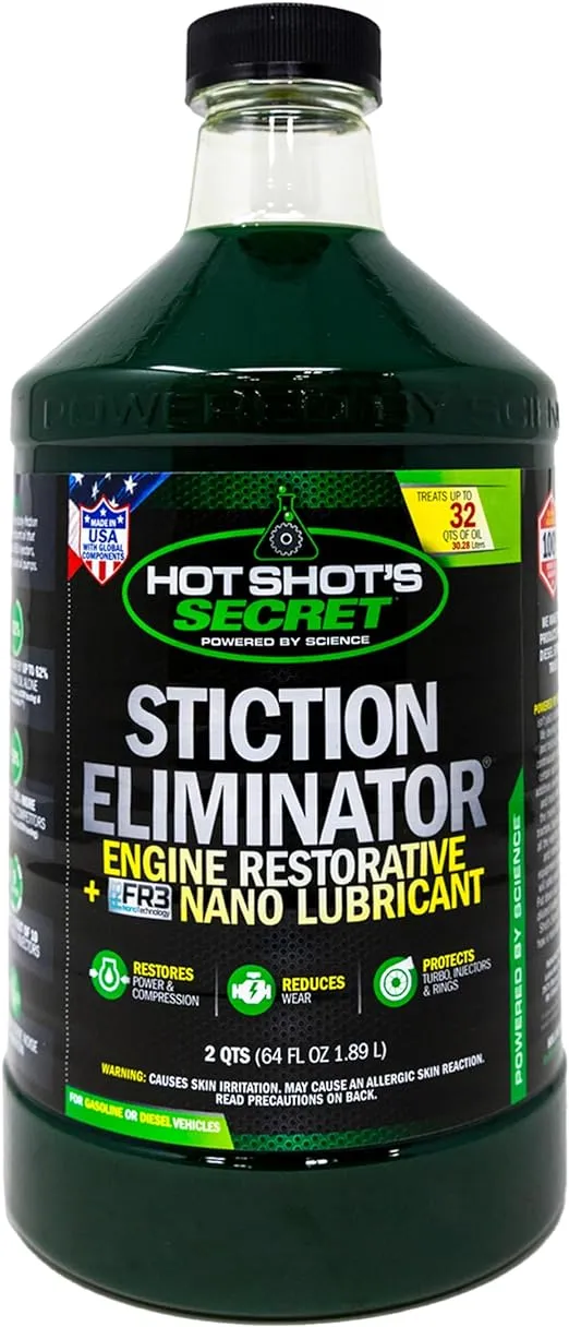 Hot Shot's Secret HSS64Z Original Stiction Eliminator 64 Fluid Ounce Bottle, Green