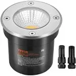 VEVOR 6PCS Landscape Lights In-Ground LED Well Lights Low Voltage 6W 12V-24V