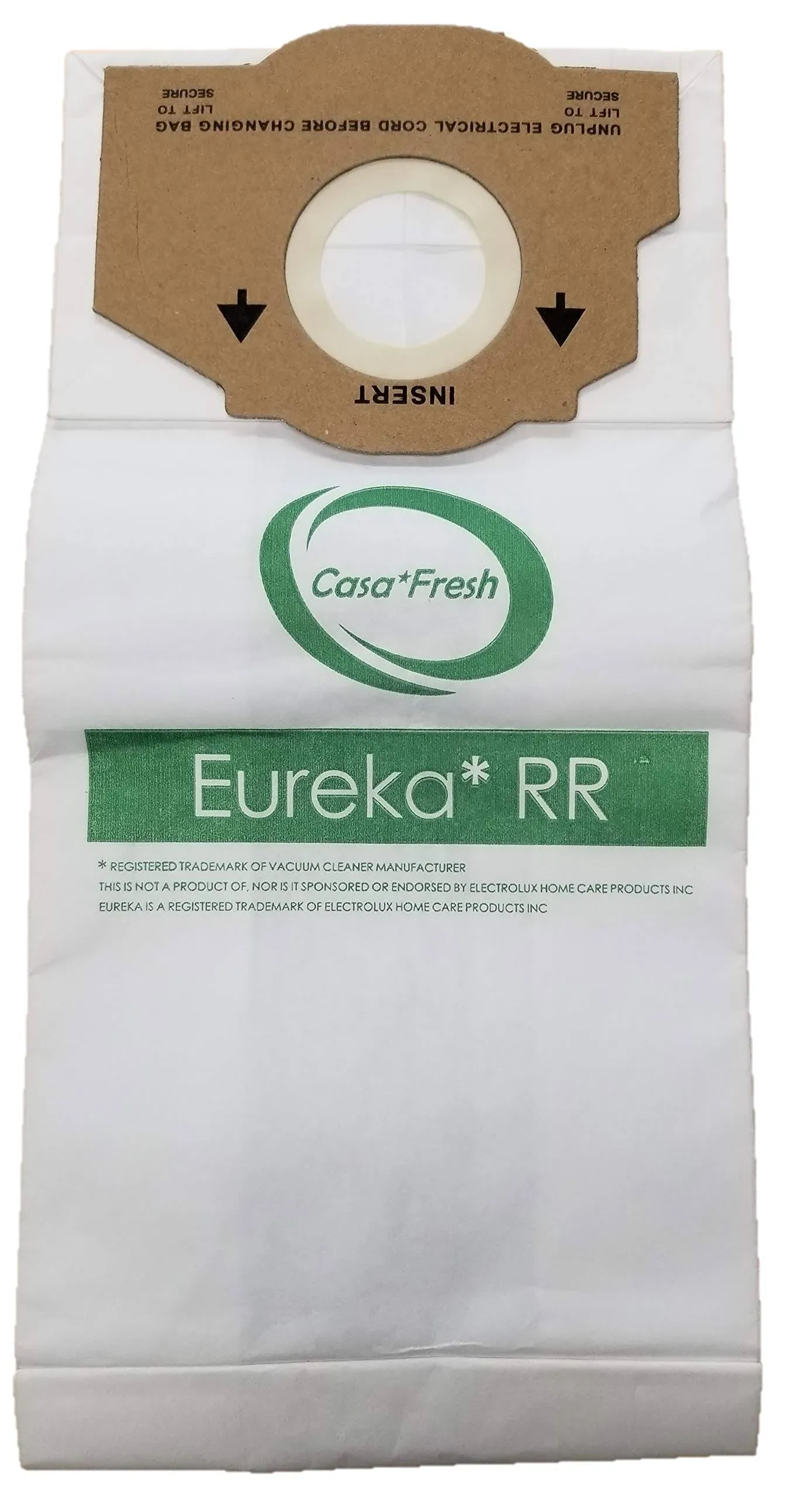 12 Eureka Style RR Vacuum Bags Designed to Fit Eureka Boss 4870 Series Upright Vacuums, Compare To Part # 61115, 61115A, 61115B, 63295A, 62437