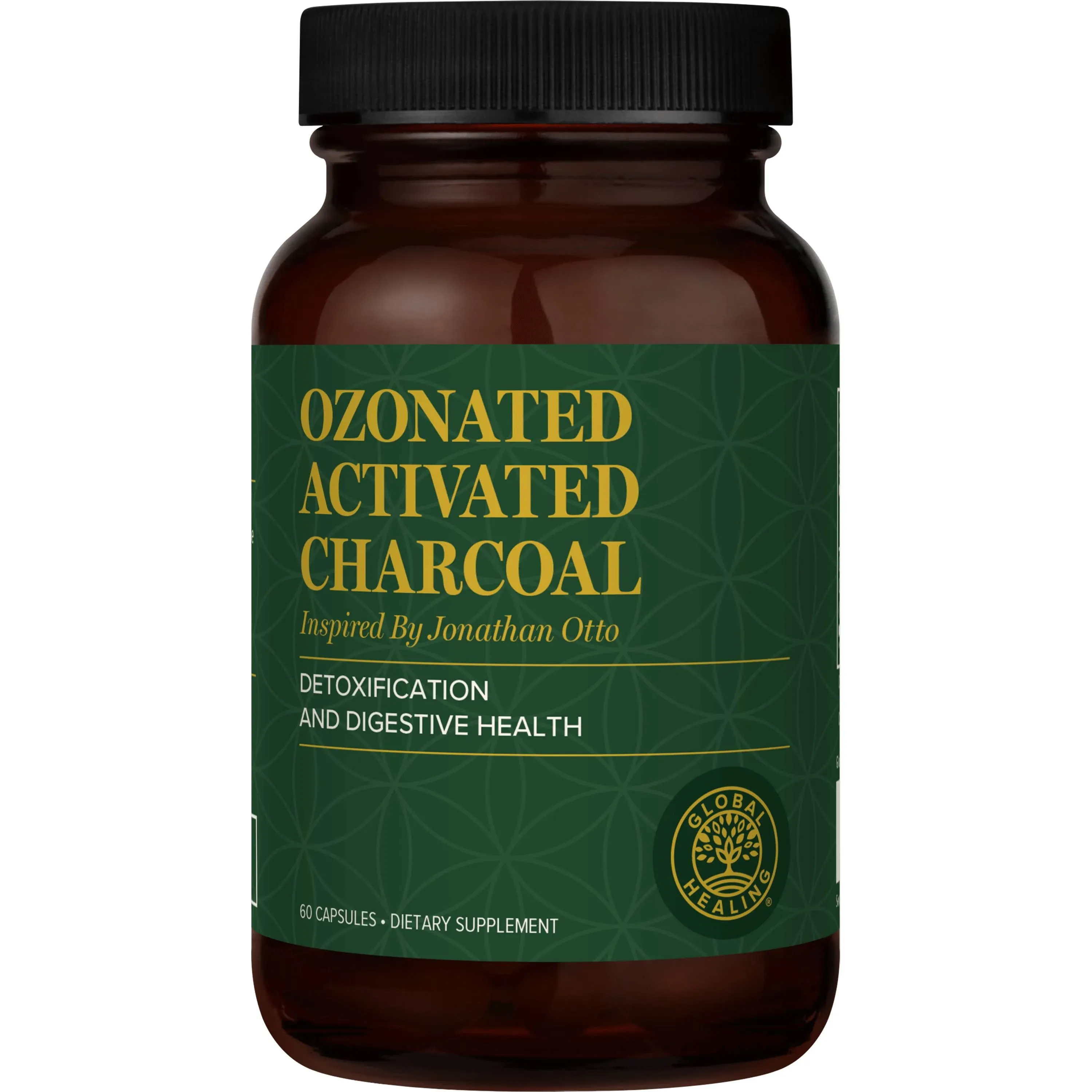 Ozonated Activated Charcoal Powder - Advanced Digestive Detox That Adsorbs Inter