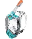 Seac Libera Full Face Mask Aquamarine/Orange / S/M