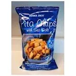 Trader Joe's Pita Chips with Sea Salt ( Pack of 1)