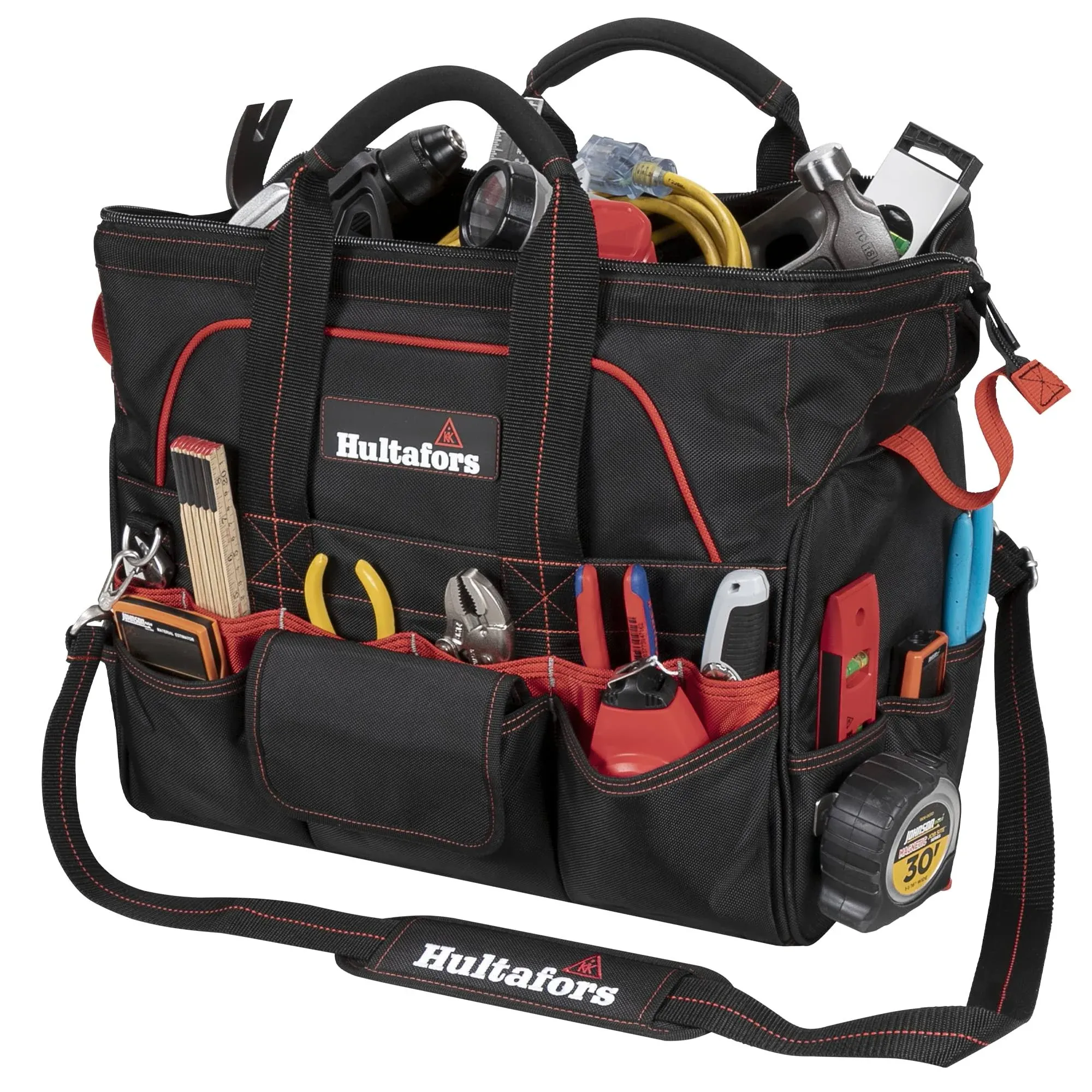 Pro Contractor's Closed-Top Tool Bag