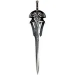 Cosplay Prop: Wow Frostmourne Lich King Arthas Metal Sword Replica with Plaque