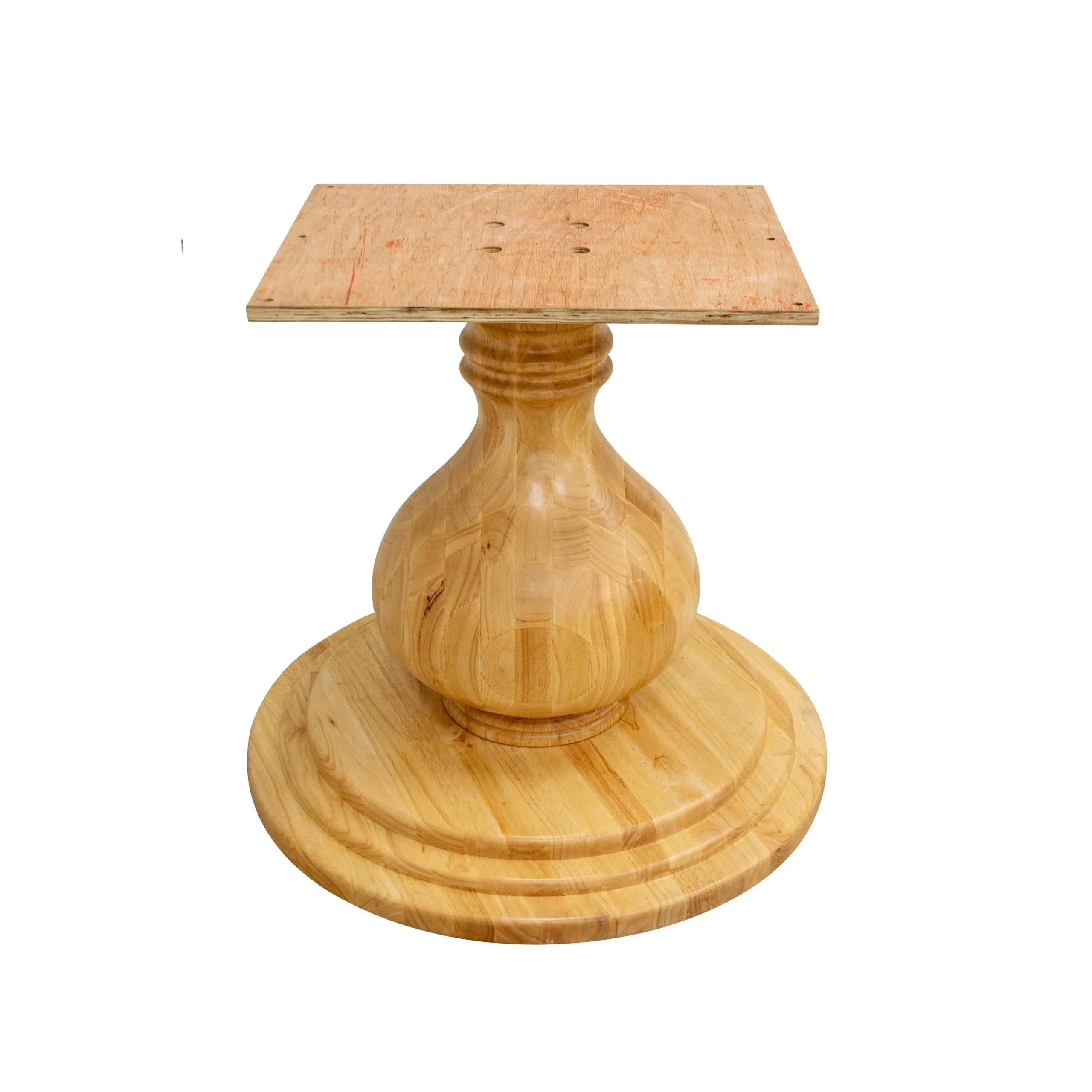 Bingltd - 29" Tall London Round Pedestal Table Base (PD-London29-RW-UNF)