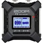 Zoom F3 Multitrack Field Recorder