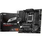 PRO B650M-A Wifi Proseries Motherboard (AMD AM5, Matx, DDR5, Pcie 4.0, M.2, SATA