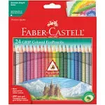 Faber-Castell - Grip Colored EcoPencils Set - 24-Color Set