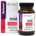 Bluebonnet Intimate Essentials for Him Testosterone & Libido Boost - 60 Vegetable Capsules