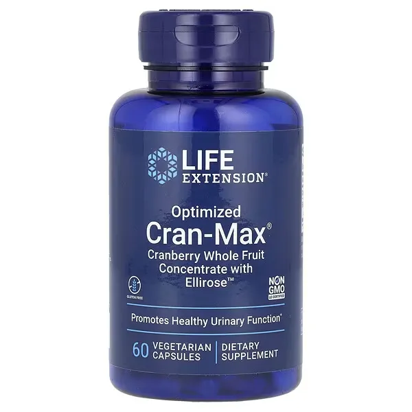 Optimized Cran-Max 60 Capsules Life Extension