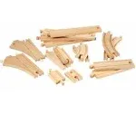 Wooden Train Track Lot Railway Set Thomas The Train Brio Accessories, Age 3 and 