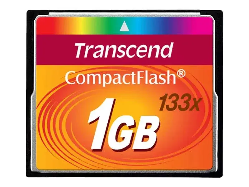 Transcend 1GB CompactFlash (CF) Card