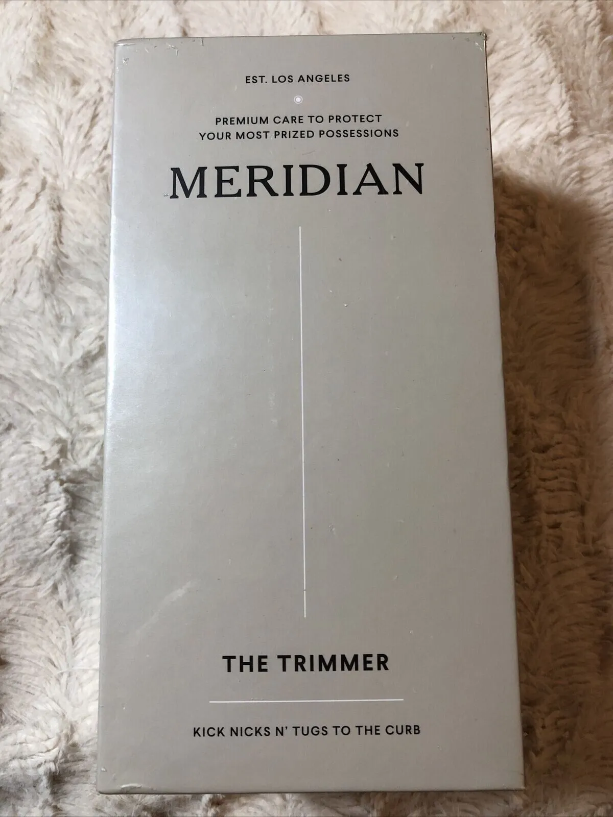 BRAND NEW IN BOX SEALED The Trimmer by Meridian Electric Trimmer for Men - Sage