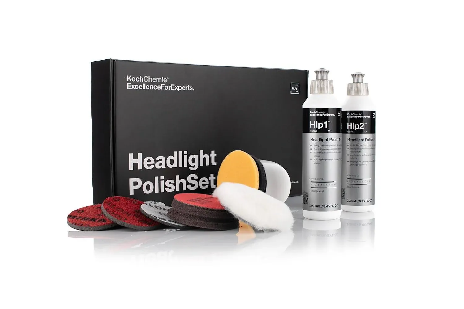 Headlight Polish Set