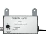  ILG-002T Fan Thermostat Control Box, 8, Silver 