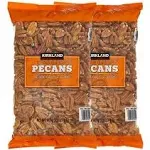 (2 PACK) Kirkland Signature Pecan Halves, 2 lbs