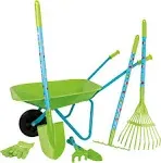 Small Foot Gardening Toolset with Wheelbarrow