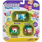 Little Live Pets - Squirkies: 3 Pack: Metallic Cheeky Pop Monkey | Interactive Fidget Toys, Feature, Click, Flick, Tangle, 30+ to Collect, Multiple