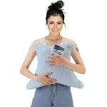 Hysterectomy Pillow with Pocket, Hysterectomy Recovery Abdominal Pillow, Post Surgery Pillow for Abdomen, C-Section Recovery Pillow, Mastectomy, Tummy Tuck, Hernia, Abdominal Surgery Must Haves