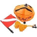 Scuba Choice Palantic Scuba Diving Spearfishing Nylon Ball Shape Float with D...